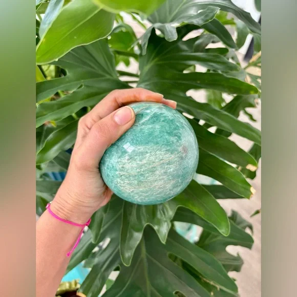 Amazonite Orb from Madagascar - Picture 5 of 7